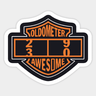 Oldometer Awesome 23 90 Number Awesome Sticker